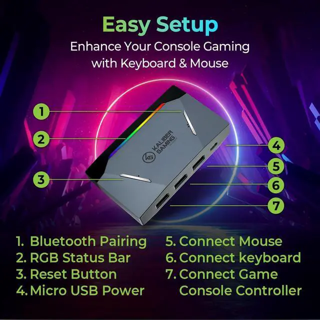 Alt view image 3 of 7 - IOGEAR KeyMander 2 Keyboard/Mouse Adapter Plus Controller Crossover- GE1337P2