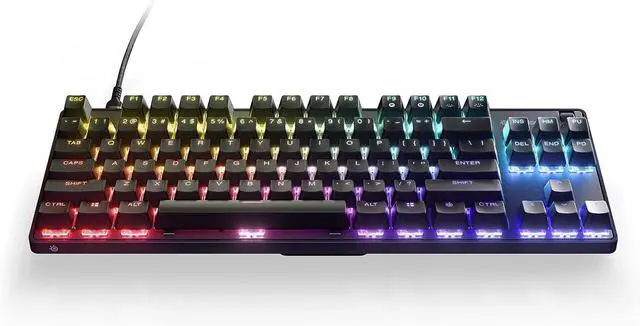 Main image of SteelSeries Apex 9 TKL - Mechanical Gaming Keyboard - Optical Switches - 2-Point Actuation - Keyless Compact Size - Removable Switches - US Layout (QWERTY)