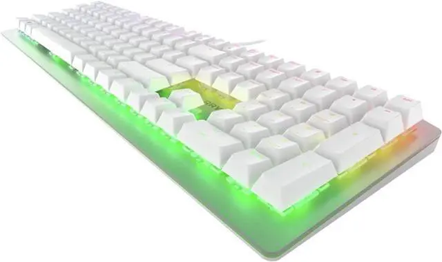 Alt view image 2 of 6 - Cherry MV 3.0 Viola Wired Mechanical Gaming Keyboard. RGB Backlight with Cross Linear Viola Switches. from The Makers of The MX Switch. (White)