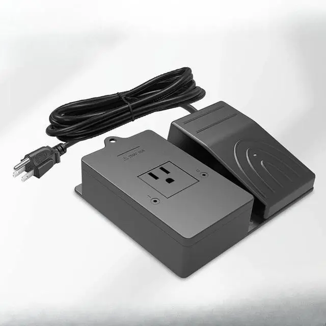 Alt view image 5 of 7 - FVDPWYE Foot Keyboard Pedal Computer Foot Pedal Equipment 16A/250V High Performance Accessories Black for Video Laptop Computer PC