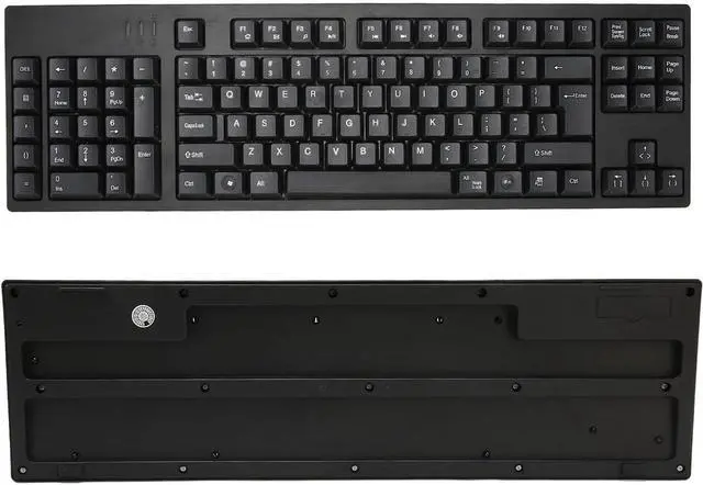 Main image of Left Handed Keyboard, Gaming Keyboard Cordless Gaming Keyboard with Micro USB Interface 109 Keys Micro USB Layout Plug and Play Office Keyboard for Business Accounting Designer