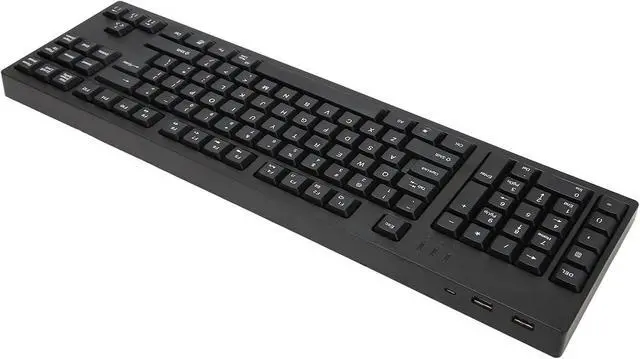 Alt view image 2 of 7 - Left Handed Keyboard, Cordless Gaming Keyboard with Micro USB Interface 109 Keys Micro USB Layout Plug and Play Office Keyboard Gaming Keyboard for Business Accounting Designer
