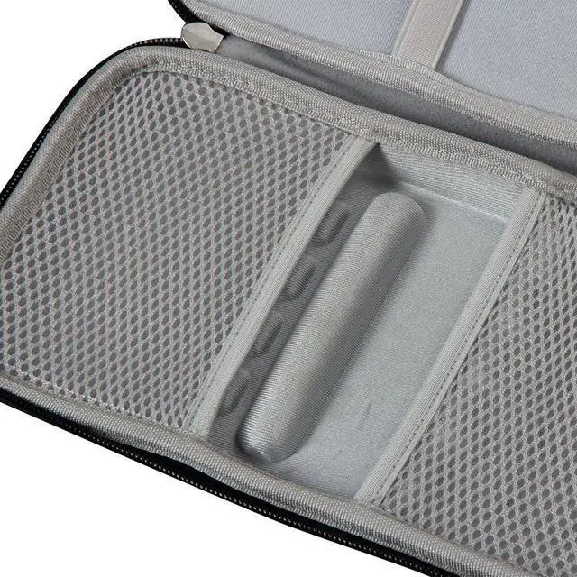 Alt view image 7 of 7 - Hermitshell for Apple Magic Keyboard MLA22LL/A Bluetooth+Trackpad 2 MJ2R2LL/A+Mouse EVA Hard Protective Case Carrying Pouch Cover Bag