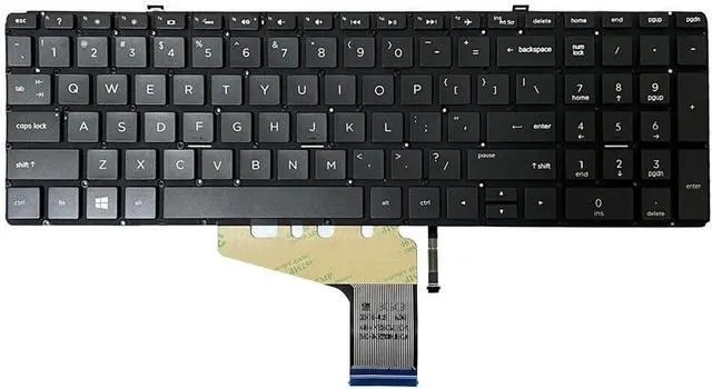 Alt view image 2 of 7 - Gintai Keyboard Backlight US Replacement for HP Spectre X360 15-CH 15T-CH000 15-DF L30531-DH1 92.NEZBQ.J1N 15-CH008CA 15-CH010CA 15-CH011DX 15-CH011NR 15-CH012NR 15-CH015NR 15-CH017NR 15-CH075NR