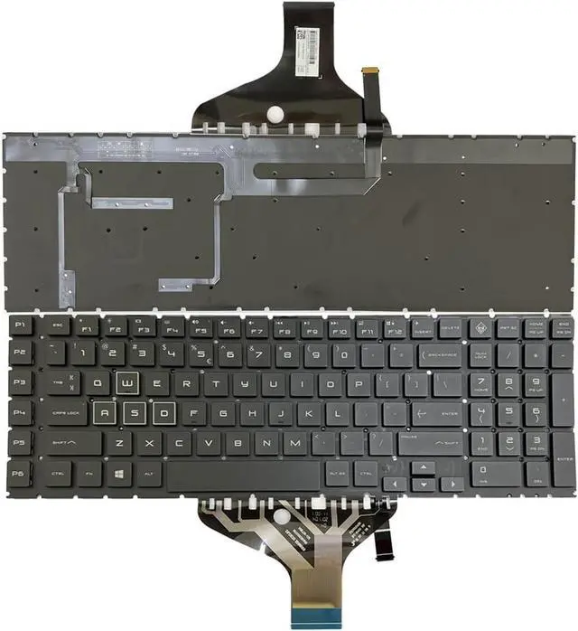 Main image of Gintai RGB Backlight Backlit US Keyboard for HP Omen 17-CB 17-CB0050NR 17-CB1072NR 17-CB1080NR 17-CB1097NR 17T-CB100 17-CB1002CA 17-CB1010CA 17-CB1046NR 17-CB1055CL NSK-XP2BQ 9Z.NF3BQ.201 L32775-001