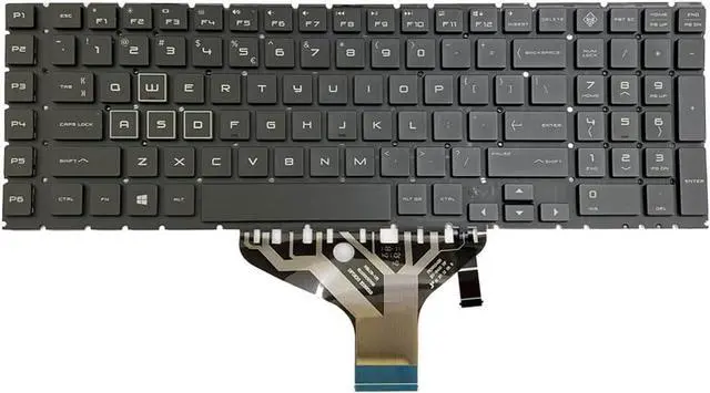 Alt view image 6 of 7 - Gintai RGB Backlight Backlit US Keyboard for HP Omen 17-CB 17-CB0050NR 17-CB1072NR 17-CB1080NR 17-CB1097NR 17T-CB100 17-CB1002CA 17-CB1010CA 17-CB1046NR 17-CB1055CL NSK-XP2BQ 9Z.NF3BQ.201 L32775-001