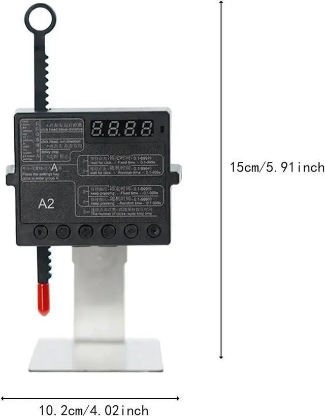 Alt view image 3 of 7 - MagiDeal Physical Click Auto Keyboard Clicker Game Hang up Assistance Professional Prevent Offline Adjustable Speed Auto Clicking Tool, A2