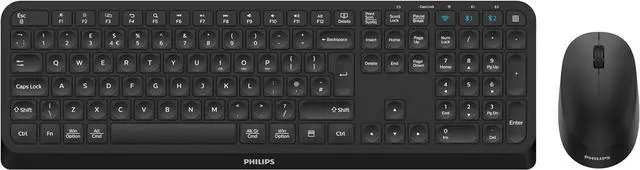 Main image of Philips SPT6407B Wireless Combo Black - UK English