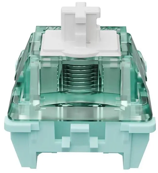 Main image of GATERON Magnetic Jade Pro Keyboard Switches, Linear Factory Pre-lubed Freely Setting Pre-Travel 20 mm Longer Spring Key Switches for Mechanical Keyboard (70 Pieces)