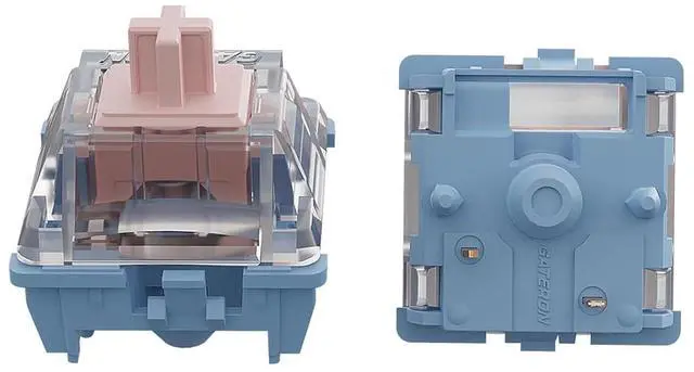 Main image of Gateron Melodic Keyboard Switch,Clicky 5 Pin RGB LED Factory Pre-lubed 60gf Key Switches for Mechanical Gaming Keyboard(Melodic,72pcs)