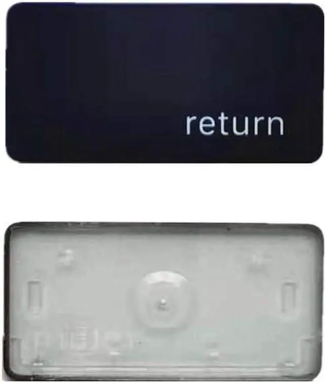 Alt view image 2 of 4 - Replacement Individual Return(Enter) Key Cap and Hinges are Applicable for MacBook Pro/Air A2141 A2251 A2189 A2179 Keyboard to Replace The Return(Enter) keycap and Hinge