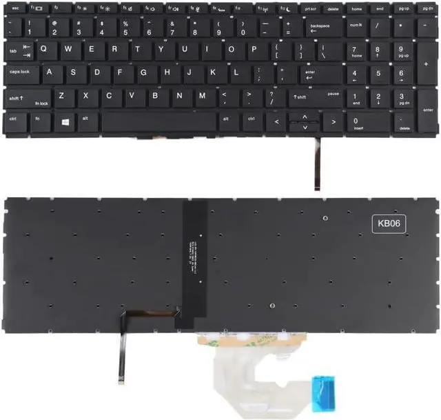 Main image of Replacement Keyboards for HP Probook 450 G6 455 G6 450 G7 455 G7 US Version Keyboard with Backlight Replacement Keyboards