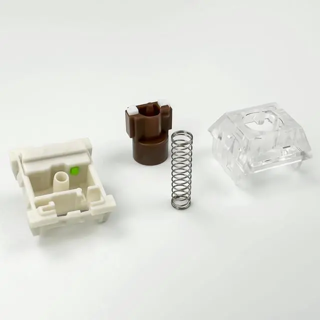 Alt view image 3 of 7 - Silent Keyboard Switches,Kailh Box Silent Brown Switches for Mechanical Keyboard,3-pin 45gf Tactile/Typing&Gaming/Waterproof Switches(108Pcs,Mute Brown)