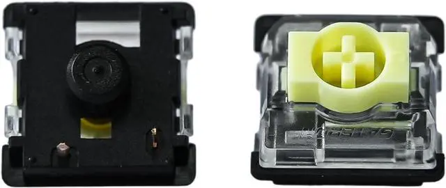 Main image of Gateron KS-33 Banana Low Profile 2.0 Keyboard Switches - 3-Pin 65gf Tactile Switches RGB SMD,Pre-Lubed for Smooth Typing,Compatible with GATERON Ultra-Thin Keyboards only(108Pcs)