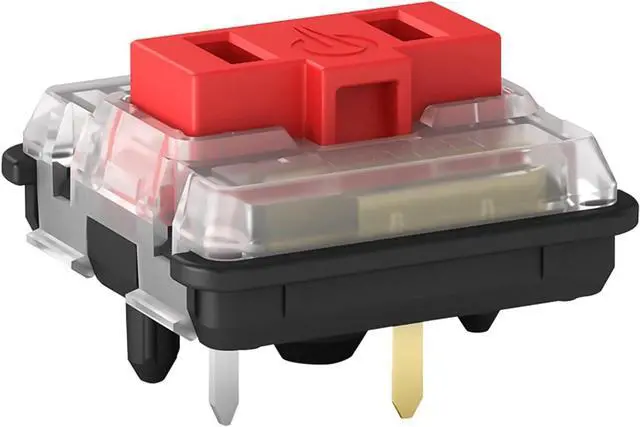 Main image of Kailh Choc Low Profile Red Linear Switch, 5-Pin 50gf RGB SMD Gaming Mechanical Keyboard Switch (Choc Red 90pcs)