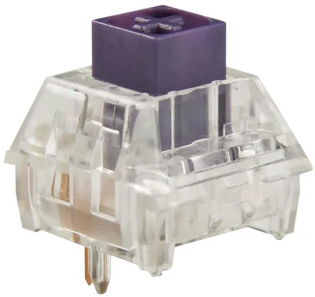 Main image of Kailh Box Crystal Jade Navy Blue Royal Pink 5 pin Transparent Switches IP56 Water-Proof Compatible Cherry Or Gateron MX Switches for MX Mechanical Keyboard (Royal 90pcs)