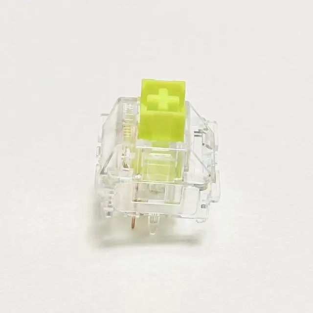 Main image of PAKJEL OUTEMU Lime Switch V2 RGB, Transparent Pre-Lubed Silent Tactile Switch for Custom Mechanical Keyboard (Size : 110PCS)