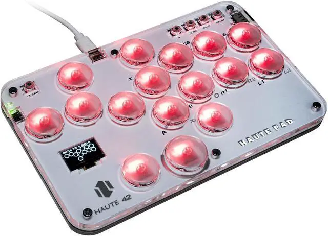 Main image of Borcham S16 All-Button Arcade Stick, with DIY RGB & Turbo Functions, 1ms Input Latency, Compatible with PC/Ps3/Ps4/Switch/Steam Game, Support Hot Swap & SOCD