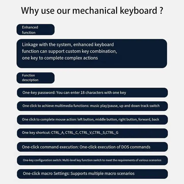 Alt view image 5 of 7 - CHENZILIN Mechanical Number Pad VIA Programmable 17 Key Hot Swappable USB Numeric Keypad with PBTs Keycaps and RGBs Backlit for La