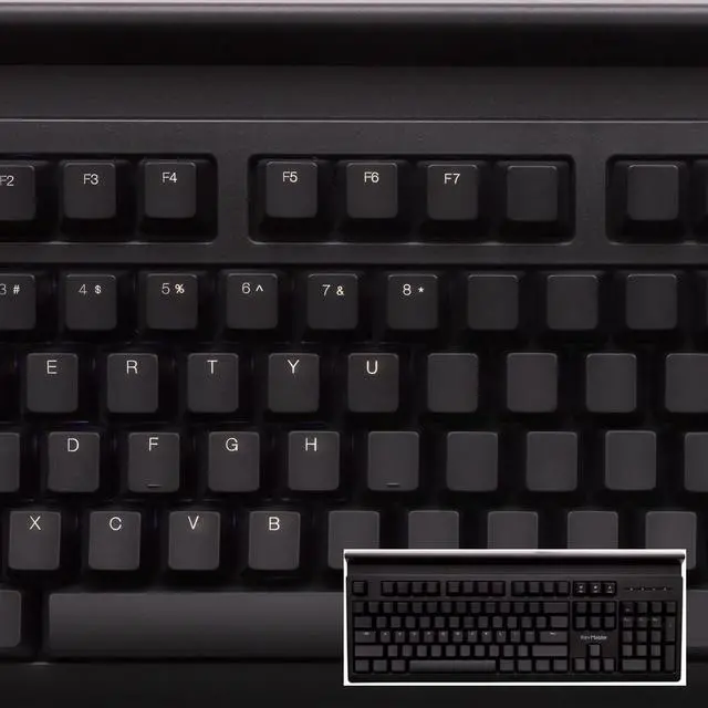 Alt view image 7 of 7 - Learn to Type Keyboard; Blank Key Caps; Practice Typing with Show or Hide Key Visibility; Teach Students to Touch Type; Keymaster Mechanical Shine Through Keyboard; Better Than Skins or Covers