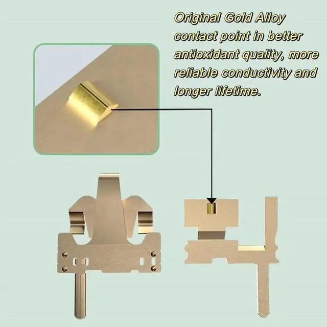 Alt view image 6 of 7 - GUYEKS Gateron Baby Kangaroo 2.0 Keyboard Switches, 5-Pin Pre-lubed 59gf Heavy Tactile Switches,22mm Dual-Stage Spring,Suitable for MX Mechanical Keyboards (72PCS,Green)