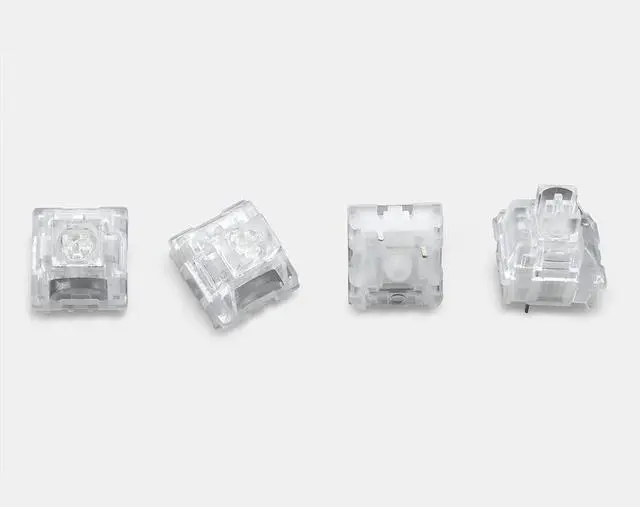 Alt view image 5 of 7 - TTC Frozen Silent V2 Switch, Transparent RGB Pre-Lubed Silent Linear Mechanical Keyboard Switch(110PCS)
