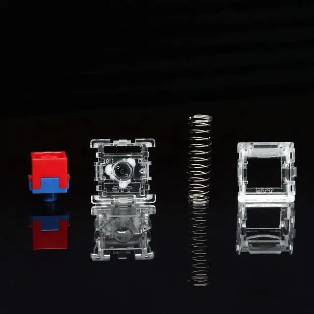 Alt view image 5 of 7 - TTC RGB Magneto Switch, Linear Pre-lubed Hall-Effect King of Magnetic Switch for Wooting/Rakka/Melgeek/APEX PRO(70PCS)