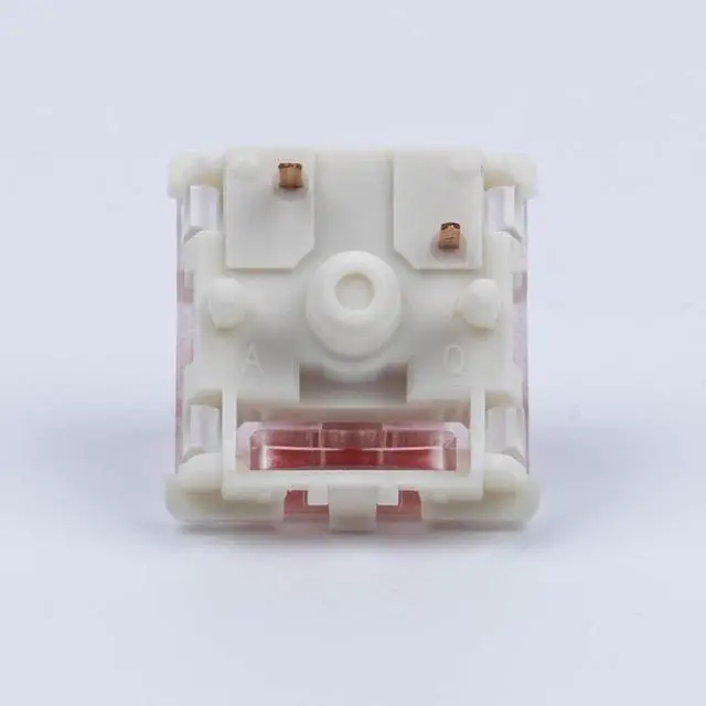 Alt view image 4 of 6 - GATERON Jupiter Red Keyboard Switches, Linear 45gf RGB LED 5 Pin Factory Pre-lubed Key Switches for MX Mechanical Keyboard(Red,110PCS)