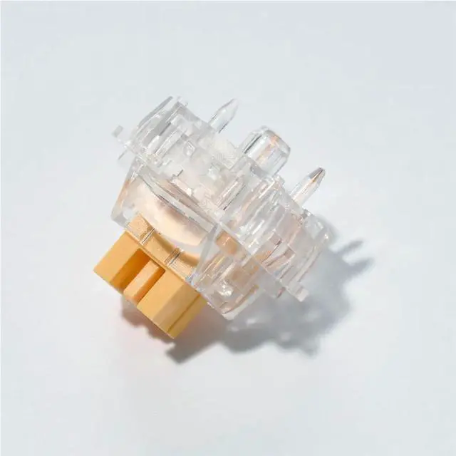 Alt view image 4 of 7 - Outemu Silent Peach V3 RGB Switch, Pre-Lubed Silent Linear Transparent Switch for Custom Mechanical Keyboard(90PCS)