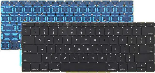 Main image of ICTION New Replacement US Layout Keyboard for MacBook Pro 13" inch A1708 Keyboard Late 2016 mid 2017 Year