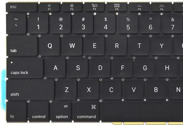 Alt view image 3 of 5 - ICTION New Replacement US Layout Keyboard for MacBook Pro 13" inch A1708 Keyboard Late 2016 mid 2017 Year