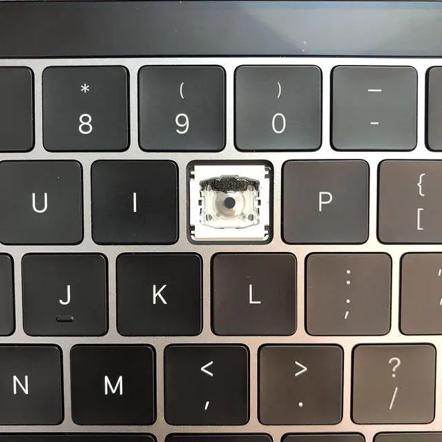 Alt view image 4 of 7 - Bfenown Replacement US Keyboard Key Cap Keycaps Keys for MacBook Pro 13" 15" A1989 A1990 A2159, MacBook Air 13 inch A1932 MRE82LL/A MVFH2LL/A 2018-2019 Year