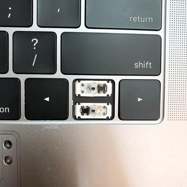 Alt view image 5 of 7 - Bfenown Replacement US Keyboard Key Cap Keycaps Keys for MacBook Pro 13" 15" A1989 A1990 A2159, MacBook Air 13 inch A1932 MRE82LL/A MVFH2LL/A 2018-2019 Year