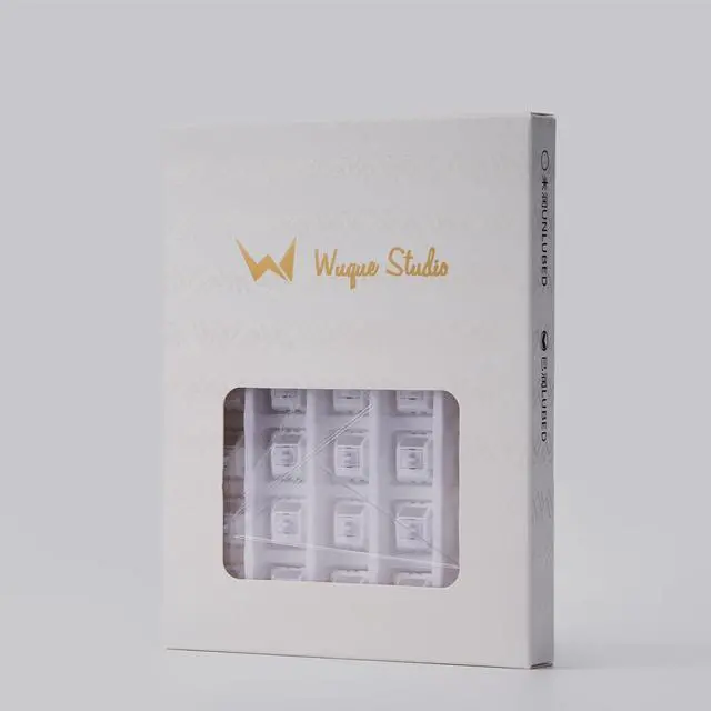 Alt view image 6 of 6 - Wuque Studio Morandi Mechanical Keyboard Linear Switches (105)