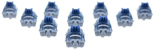 Alt view image 6 of 7 - GK GAMAKAY Pegasus V2 Silent Tactile Switch With LED Diffuser for Backlit Mechanical Keyboard - 5 Pin Pre-lubed for DIY Gaming (70Pcs)