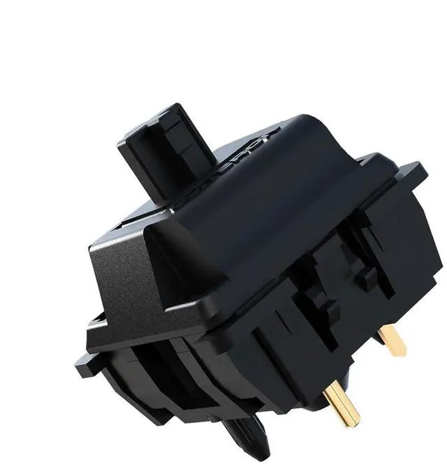 Main image of GATERON Oil King V2 Pre-lubed Keyboard Switches, 5-Pin 55gf Black Linear Switches Compatible for MX Mechanical Keyboard DIY(36PCS)