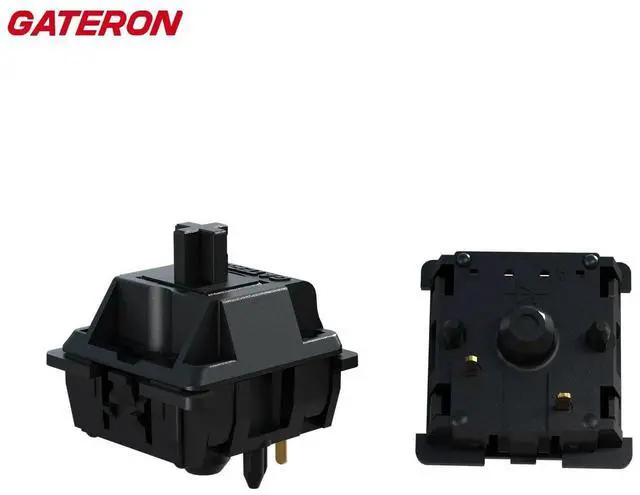 Alt view image 5 of 7 - for Gateron Oil King V2 Switch 55g Linear Pre Lubed 5 Pin Mechanical Keyboard New Custom Switches (110 PCS, Oil King)