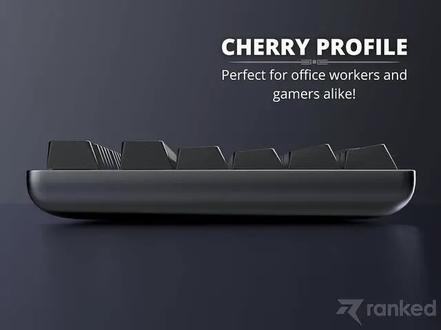 Alt view image 7 of 7 - Ranked POM Jelly Premium Translucent Keycap Set | 1.45 mm Thick POM | Cherry Profile for Custom Mechanical Keyboard (Black Ink, 169 Keys)