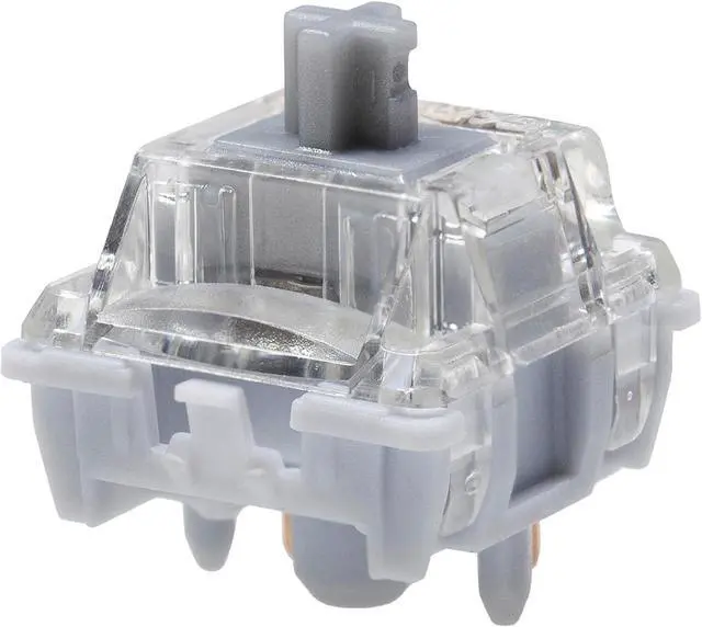 Alt view image 3 of 6 - KPREPUBLIC Gateron 0° Silent Switch Linear Zero Degree 0 Degree Switch MX Stem for Gaming Mechanical Keyboard Double Rail Silent Pad