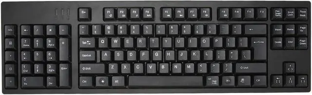 Alt view image 5 of 7 - Left Handed Keyboard, Gaming Keyboard Cordless Gaming Keyboard with Micro USB Interface 109 Keys Micro USB Layout Plug and Play Office Keyboard for Business Accounting Designer