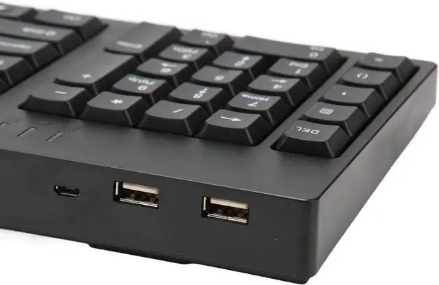 Alt view image 6 of 7 - ZenithAur 109 Keys Left Handed Keyboard, Ergonomic USB Wired Keyboard with Numpad for Enhanced Productivity in Office Settings