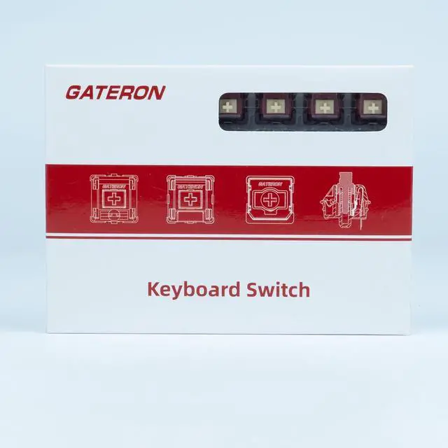 Alt view image 5 of 5 - GATERON Quinn Keyboard Switches, Tactile 59gf RGB 5 Pin Pre Lubed for MX Mechanical Gaming Keyboard (35PCS)