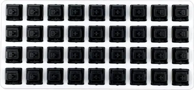 Alt view image 2 of 6 - Gateron Oil King V2 Linear Switch - 55g Mechanical Keyboard Switches, 5 Pin Factory Pre-Lubed for Smooth & Quiet Typing, Compatible with Custom Gaming Keyboards(72 PCS)