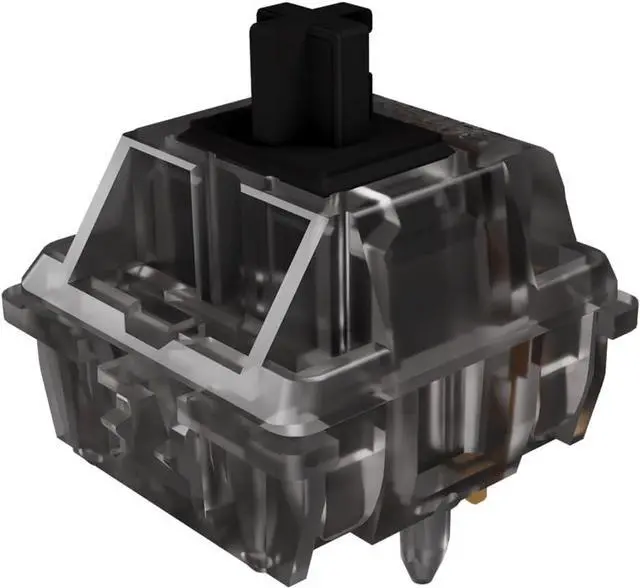 Main image of Gateron Ink Black v2 Switches 5pin RGB Linear Switch for DIY Mechanical Keyboards (72PCS, Black Ink)