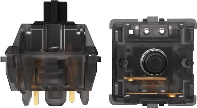 Alt view image 2 of 5 - Gateron Ink Black v2 Switches 5pin RGB Linear Switch for DIY Mechanical Keyboards (72PCS, Black Ink)