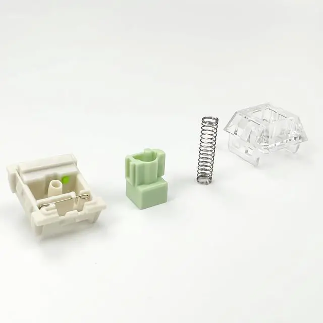 Alt view image 3 of 5 - Zjmehty Kailh Box Jade Switches for Mechanical Gaming Keyboard,3-Pin 50gf Clicky/lubed/Dust&Waterproof Switches(90Pcs,Kailh Box Jade)