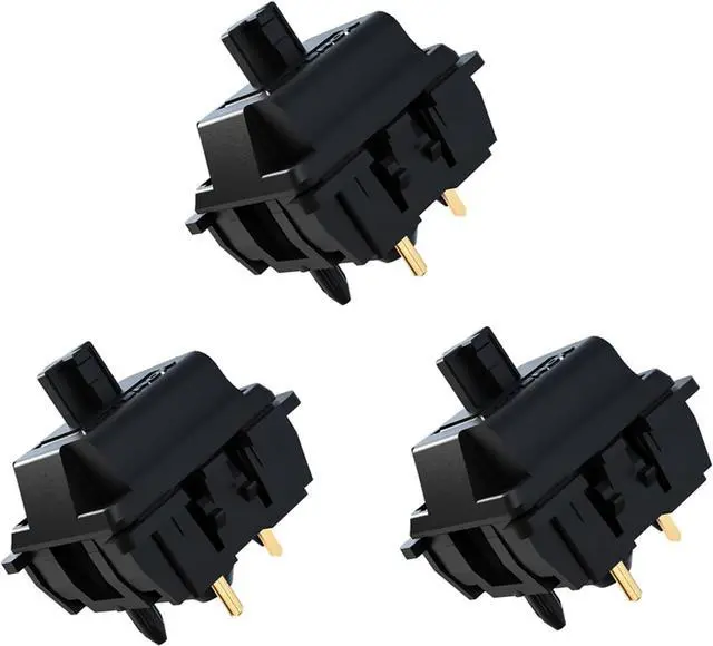 Main image of Gateron Oil King 3.0 Switches for Mx Mechanical Keyboard,5-Pin 55gf Linear/Pre-Lubed/Triple-Enhanced Pin Switches(36pcs,Oil King)