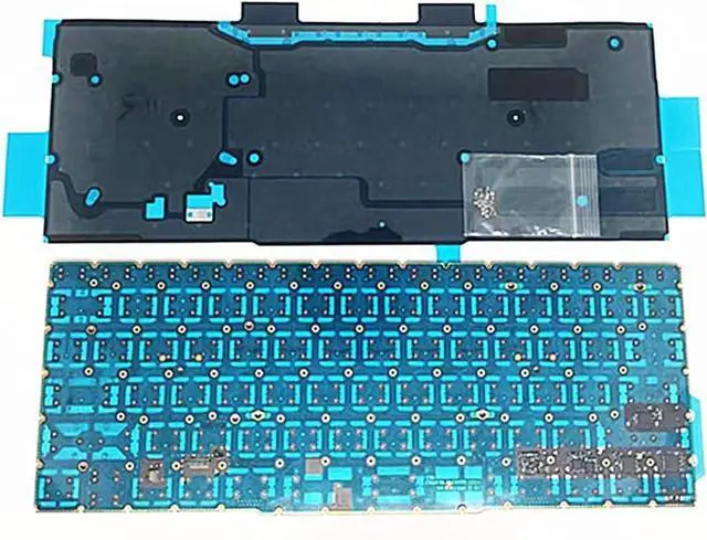 Alt view image 2 of 5 - Replacement Keyboard and Keyboard Backlight and Rivet Screw Compatible with MacBook Pro 13 Inch Retina Display Model A1708 2016-2017 Year EMC 2978 EMC 3164
