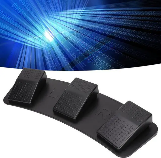 Alt view image 5 of 7 - USB Triple Foot Switch Pedal 3 Key Three Button Programmable Computer Keyboard Mouse Game Action Combination Key for Playing Game Factory Testing(FS23_PM (Mechanical Switch))