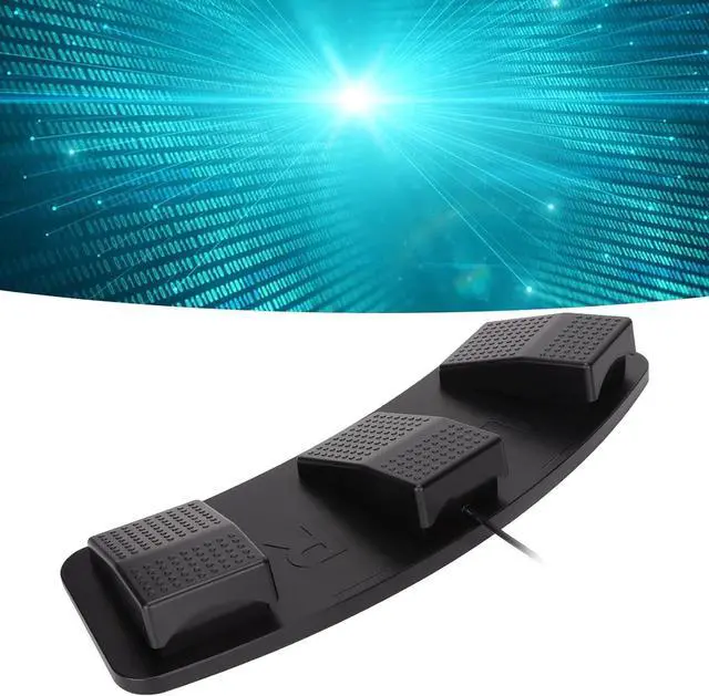 Alt view image 6 of 7 - USB Triple Foot Switch Pedal 3 Key Three Button Programmable Computer Keyboard Mouse Game Action Combination Key for Playing Game Factory Testing(FS23_PM (Mechanical Switch))